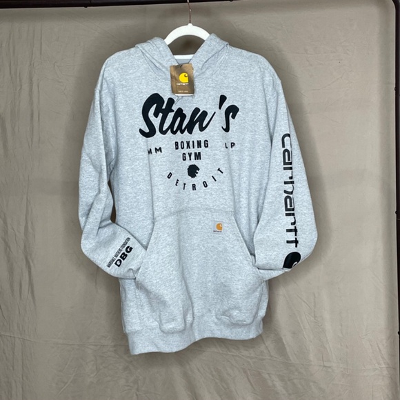 NWT Marshall Mathers Foundation X CarharttStan's Boxing Gym Hoodie RARE